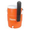 Orange Beverage Dispenser 10 Gallon