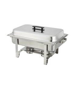 rectangle chafing dish silver