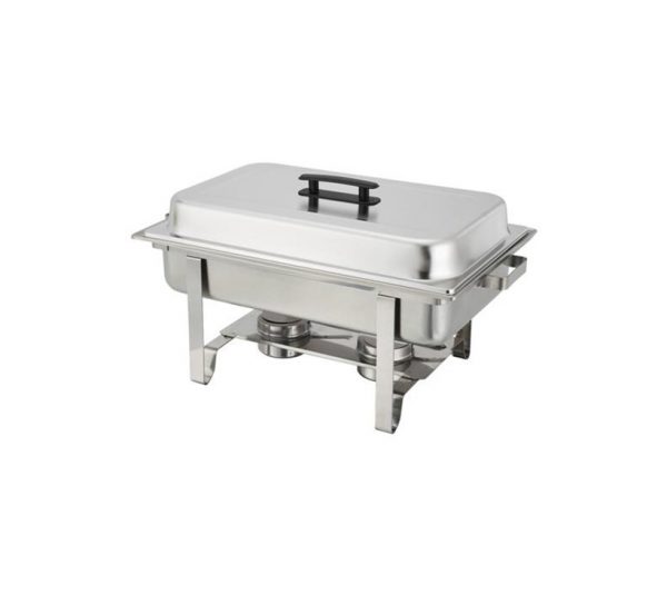 rectangle chafing dish silver