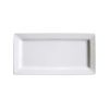 white rectangle platter