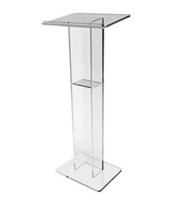 podium clear acrylic conference